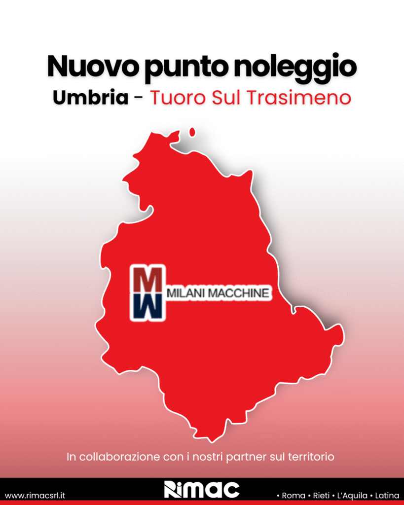 Nuovo punto noleggio - Umbria