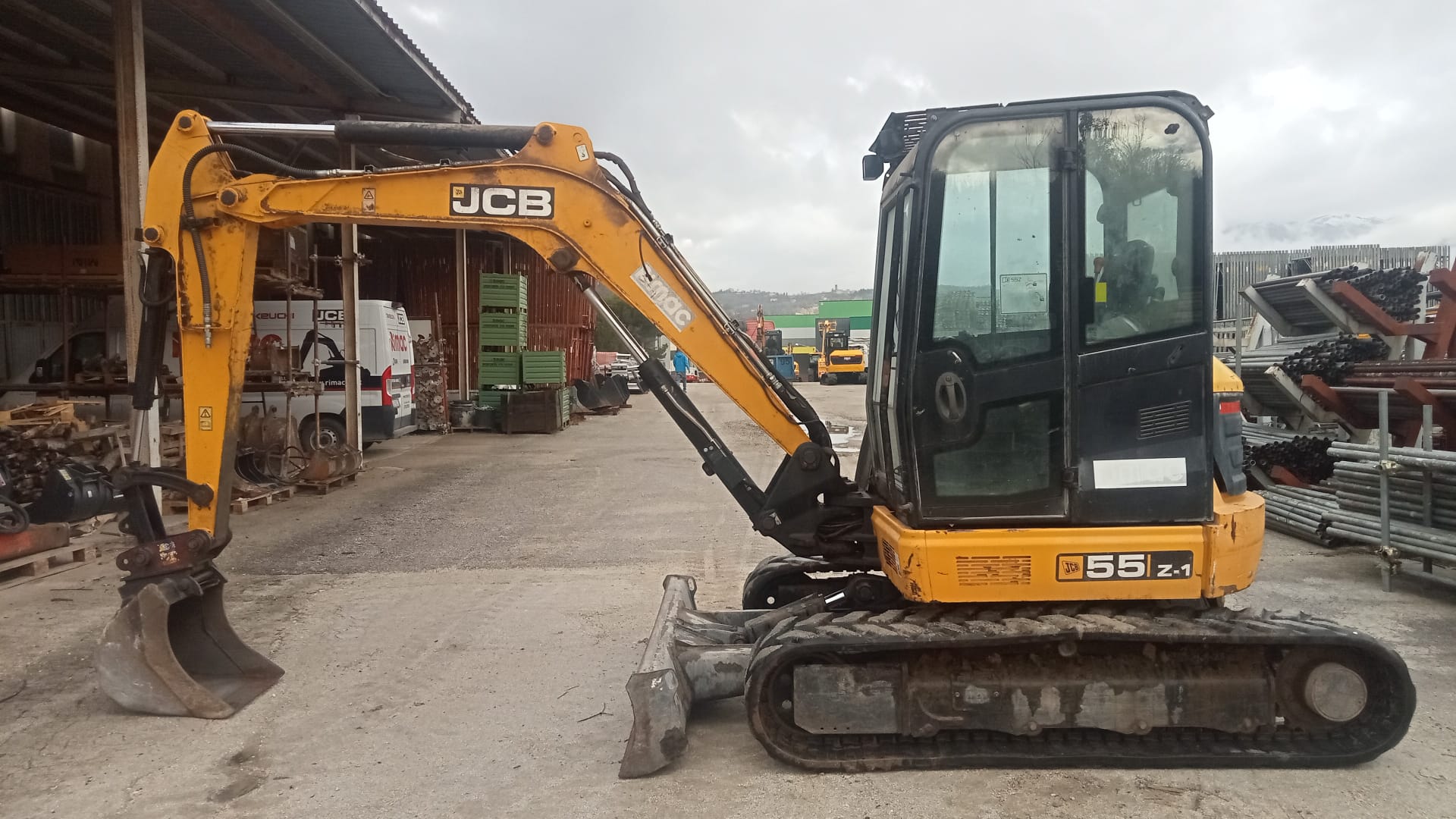 MINI ESCAVATORE JCB 55Z