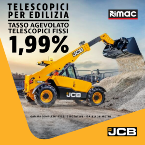 PROMOZIONE TELESCOPICI JCB