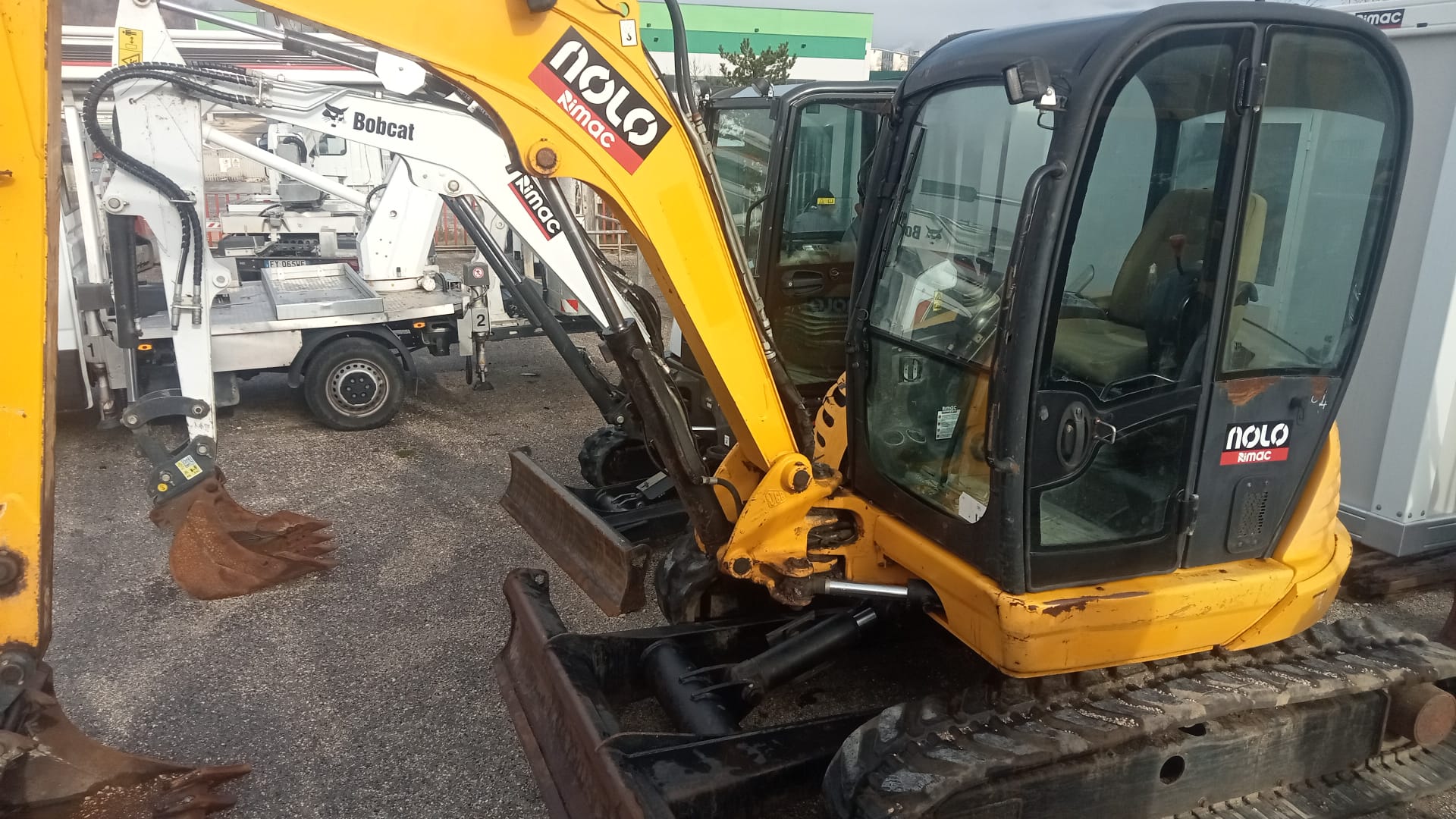 MINIESCAVATORE JCB 8055 CG