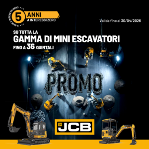 Promo mini e midi escavatori